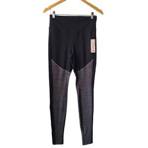 New Balance US Women's Size M Novelty Studio Tight Black Space Dye Gray NEW